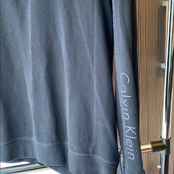 Calvin Klein Quarter Zip Sweater - Picture 3 of 4